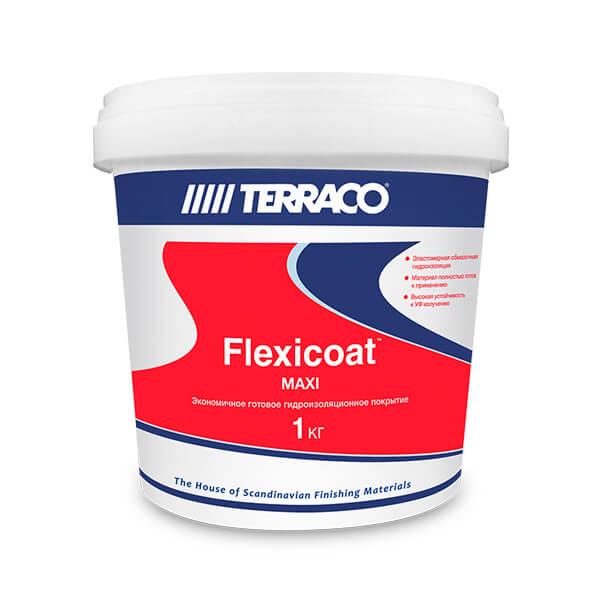 Гидроизоляционное покрытие Terraco Flexicoat Maxi